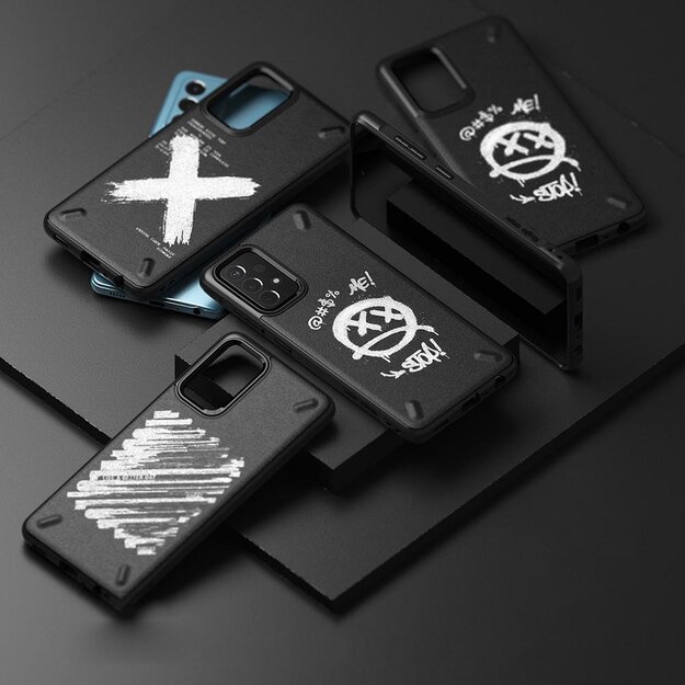 Ringke Onyx Design Durable TPU Case Cover for Samsung Galaxy A72 4G black (Paint) (OXSG0047) 9