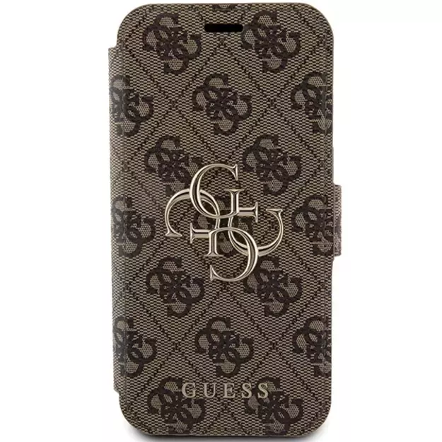 Guess 4G Metal Logo case for iPhone 15 Pro Max - brown 11