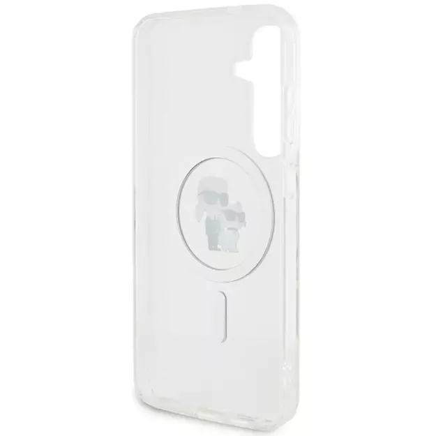 Karl Lagerfeld IML Karl&amp Choupette MagSafe case for Samsung Galaxy S24 - transparent 13