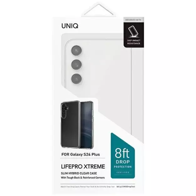 Uniq LifePro Xtreme case for Samsung Galaxy S24+ - transparent 5