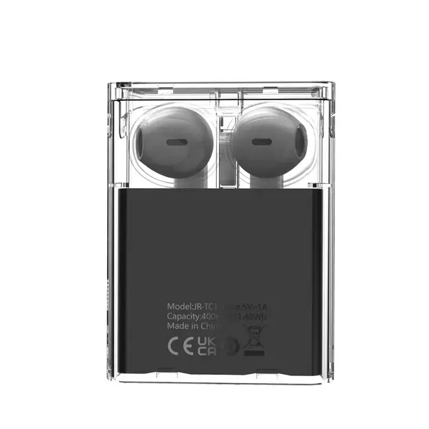 TWS Joyroom JR-TC1 IceLens Series wireless headphones with LED lights - black 26