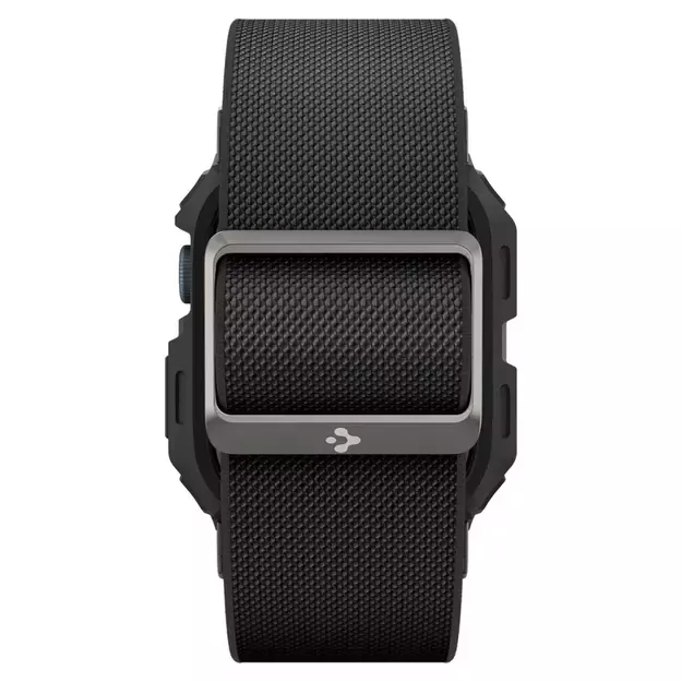 Spigen Lite Fit Pro Case with Strap for Apple Watch 4 / 5 / 6 / 7 / 8 / 9 / SE (44 / 45 mm) - Matte Black 8
