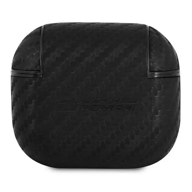 Ferrari FESA3CABK AirPods 3 cover black/black On Track PU Carbon 3