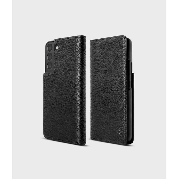 Ringke Folio Signature Flip Leather Case for Samsung Galaxy S22 + (S22 Plus) Black (FSS118R262) 13