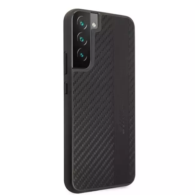 AMG AMHCS22MBLSCA S22+ S906 czarny/black hardcase Carbon Stripe&Embossed 10