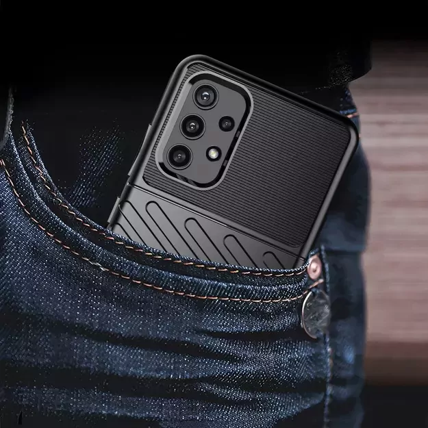 Thunder Case Flexible Tough Rugged Cover TPU Case for Nokia 5.4 blue 20