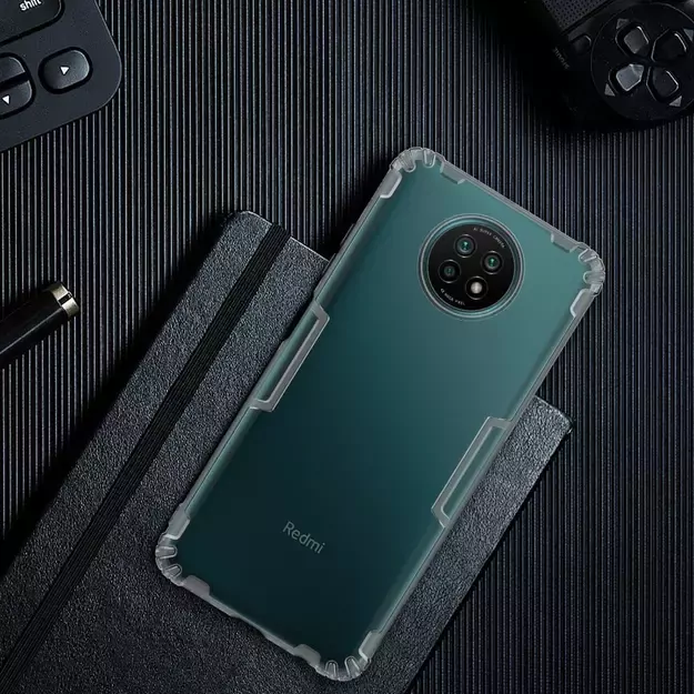 Nillkin Nature Gel Case Cover Ultra Slim Xiaomi Redmi Note 9T 5G Transparent 35