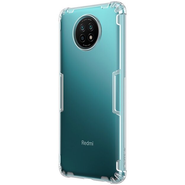 Nillkin Nature Gel Case Cover Ultra Slim Xiaomi Redmi Note 9T 5G Transparent 3