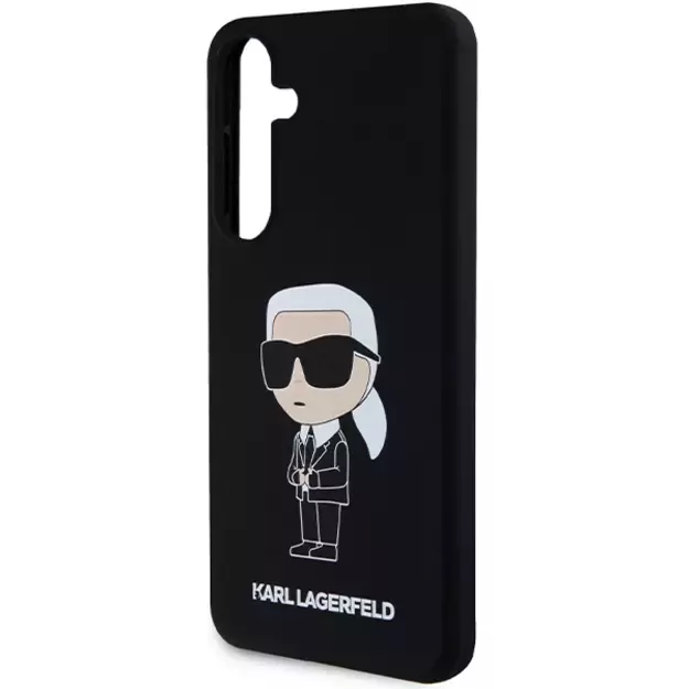 Karl Lagerfeld Silicone Ikonik case for Samsung Galaxy S24+ - black 5