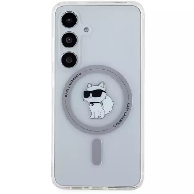 Karl Lagerfeld IML Choupette MagSafe case for Samsung Galaxy S24 - transparent 2