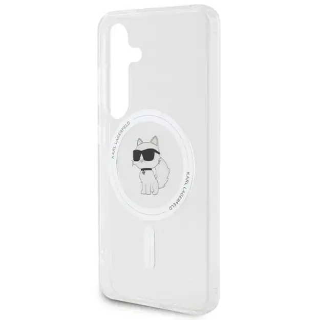 Karl Lagerfeld IML Choupette MagSafe case for Samsung Galaxy S24 - transparent 5