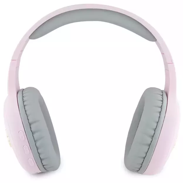 Hello Kitty Metal Logo Bluetooth on-ear headphones - pink 2