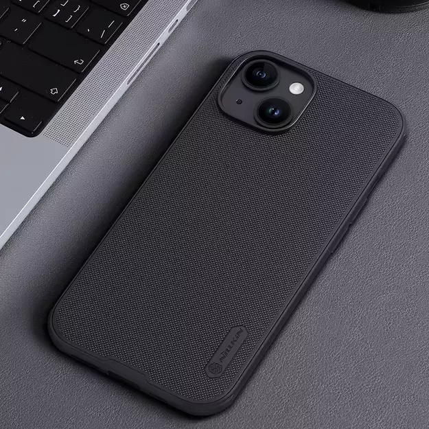 Nillkin Super Frosted Shield Pro Magnetic Case for iPhone 15 - black 30
