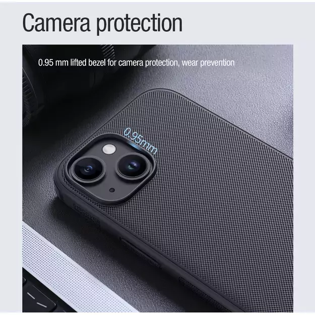 Nillkin Super Frosted Shield Pro Magnetic Case for iPhone 15 - black 31