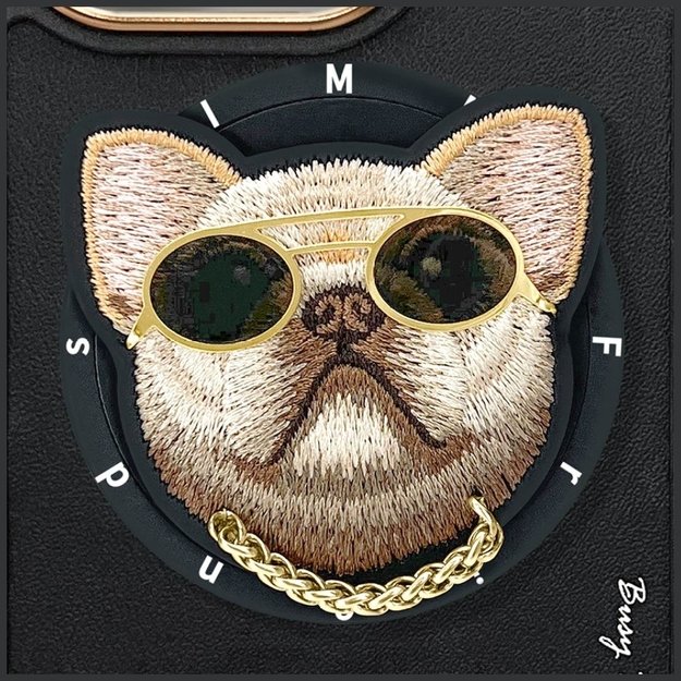 Nimmy Glasses Cool Dog MagSafe Case for iPhone 16 Pro - Black 7