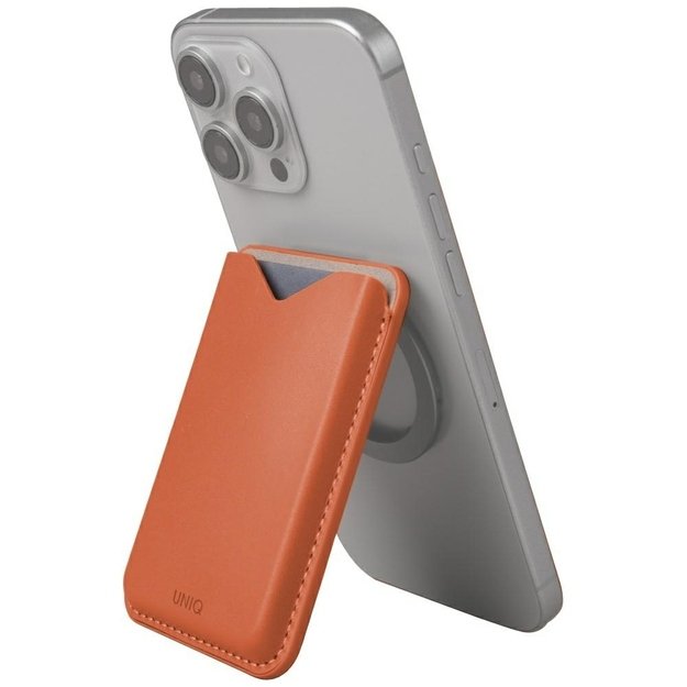 Uniq Lyden Evo Magnetic Phone Wallet - Orange 1