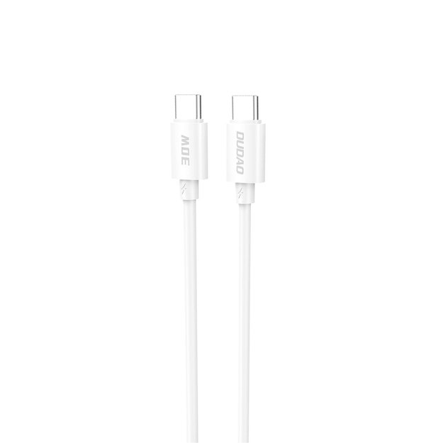 Dudao L4C USB-C / USB-C 30W Cable 1.2m - White