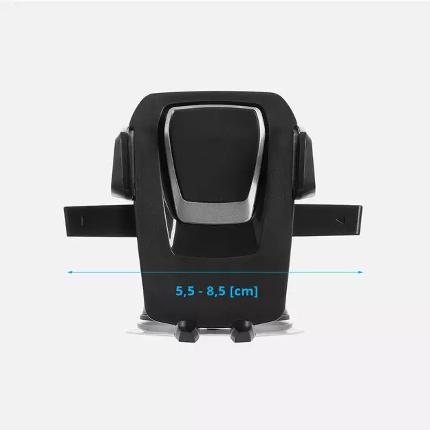 Telescopic Car Mount Phone Holder Dashboard or Windshield for black 3