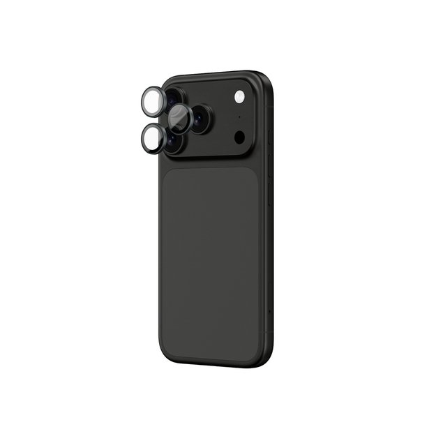 AmazingThing Lens Glass for iPhone 17 Pro / Pro Max with Gray Aluminum Frame 2