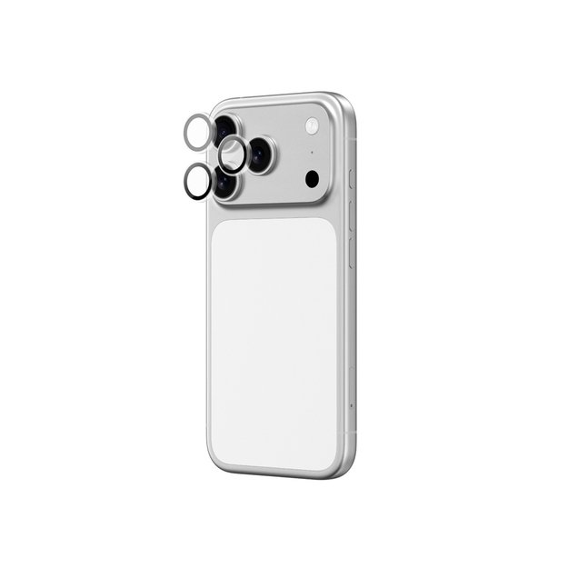 AmazingThing Sapphire Camera Glass for iPhone 17 Pro / Pro Max - with Black Frame 2