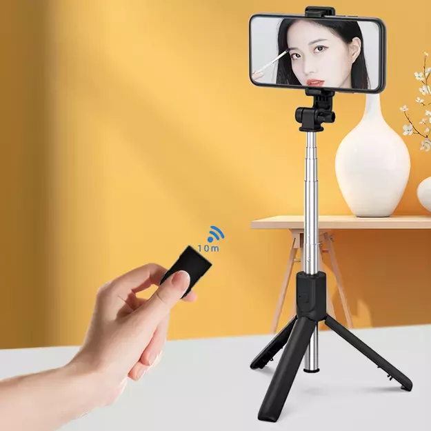 Selfie stick WRY1S telescopic tripod 0.7m for phone - black 16