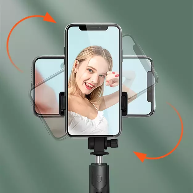 Selfie stick WRY1S telescopic tripod 0.7m for phone - black 18