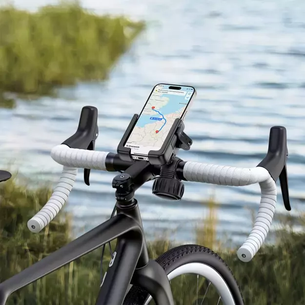 Baseus GoTrip Phone Holder for Bike, Scooter, Moped - Black 11