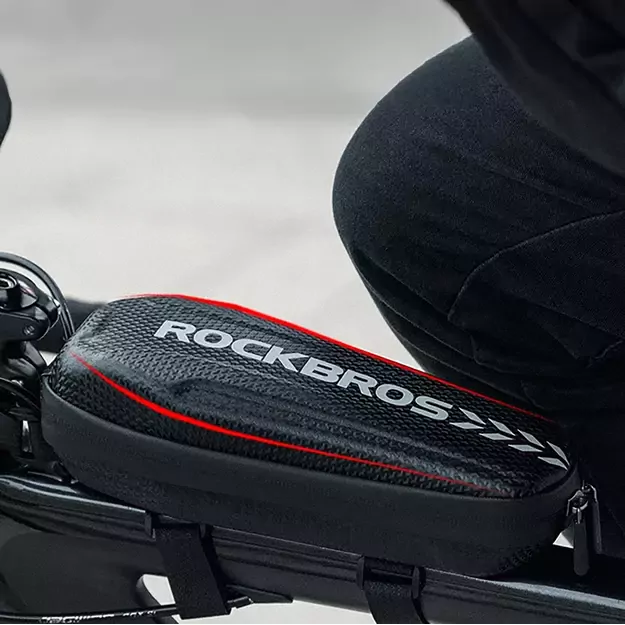 Rockbros B62-1 bicycle bag for handlebar or frame 3 l - black 2