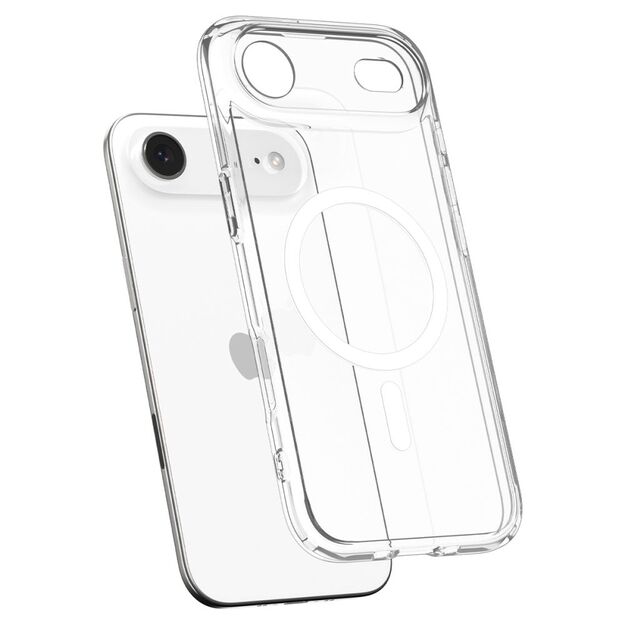 Spigen Ultra Hybrid MagSafe Case for iPhone 17 Air - Clear and White 4