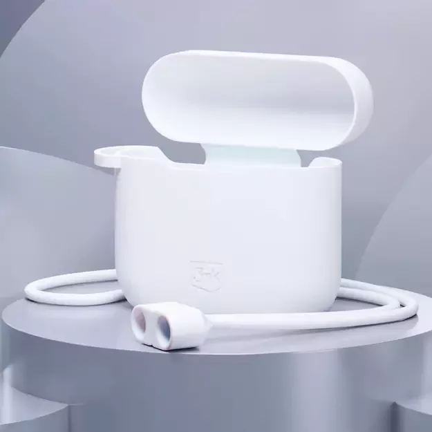 3mk Silicon AirPods Case for AirPods 3 - white 2