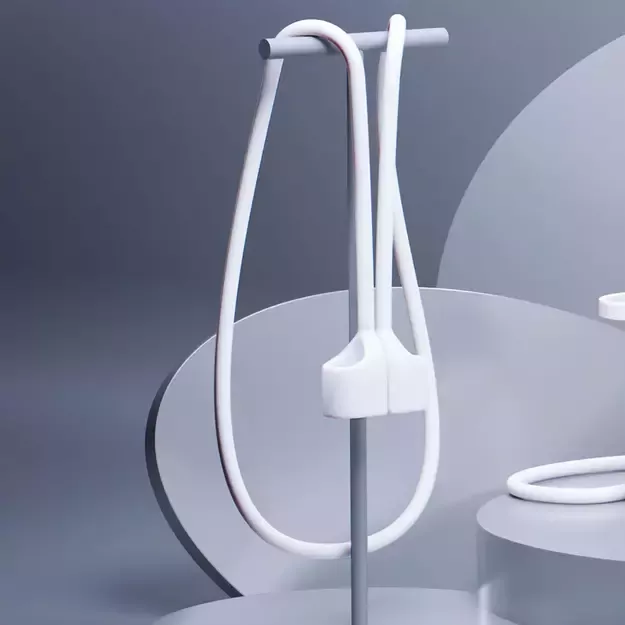 3mk Silicon AirPods Case for AirPods 3 - white 3