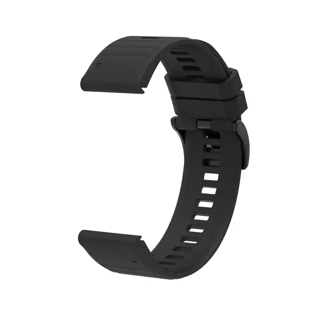 Silicone Strap for Garmin Fenix 3 / 5X / 6X / 7X Pro - Black 1