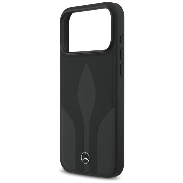 Mercedes Leather The Move MagSafe Case for iPhone 17 Pro Max - Black 5