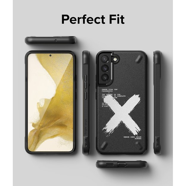 Ringke Onyx Design Durable Cover Case for Samsung Galaxy S22 + (S22 Plus) black (X) () 18