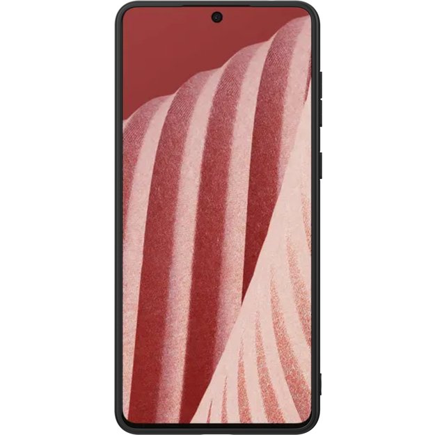 Nillkin Textured Case durable reinforced case with gel frame and nylon back for Samsung Galaxy A73 black 17