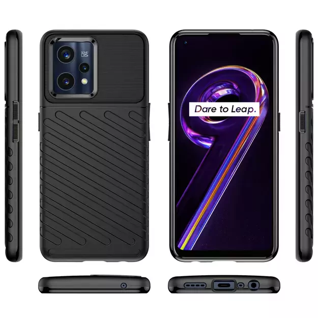 Thunder Case Flexible armored cover for Realme 9 Pro + (9 Pro Plus) black 7