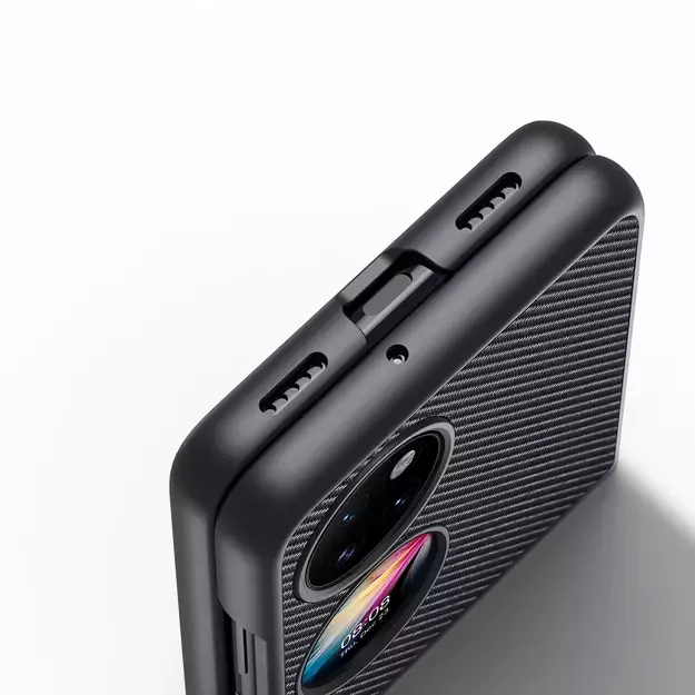 Dux Ducis Fino case is made of nylon material Huawei P50 Pocket black 5