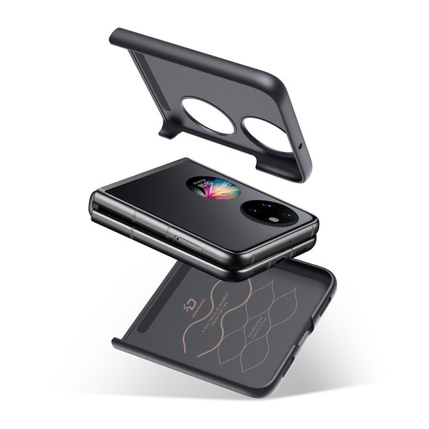 Dux Ducis Fino case is made of nylon material Huawei P50 Pocket black 21