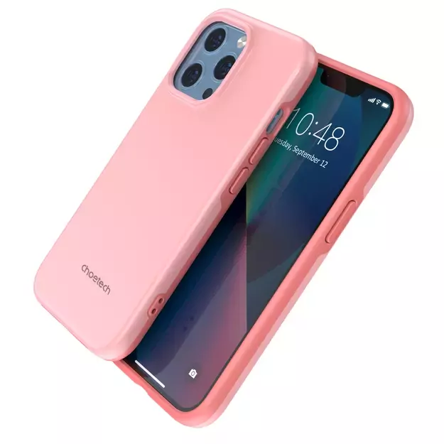 Choetech MFM Anti-drop case Made For MagSafe for iPhone 13 Pro Max pink (PC0114-MFM-PK) 6