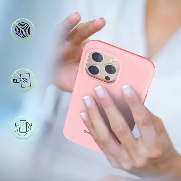 Choetech MFM Anti-drop case Made For MagSafe for iPhone 13 Pro Max pink (PC0114-MFM-PK) 7