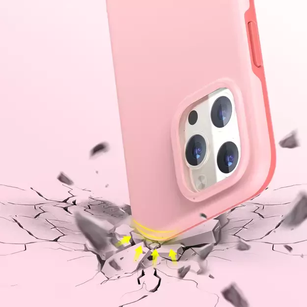 Choetech MFM Anti-drop case Made For MagSafe for iPhone 13 Pro Max pink (PC0114-MFM-PK) 2