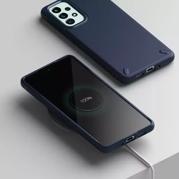 Ringke Onyx durable cover for Samsung Galaxy A73 navy blue 6