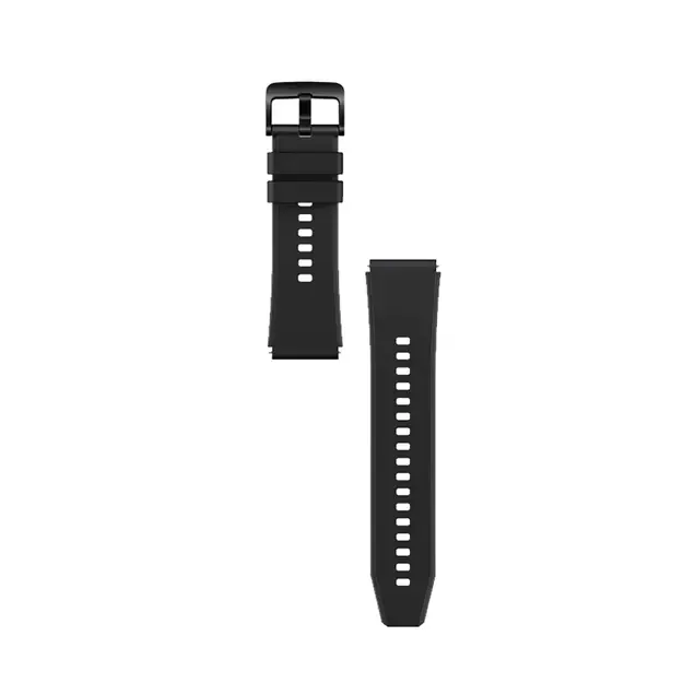 Silicone Strap for Huawei Watch GT 2 / 3 / 4 / 2 Pro / 3 Pro / 4 Pro / GT 2e - Black 9