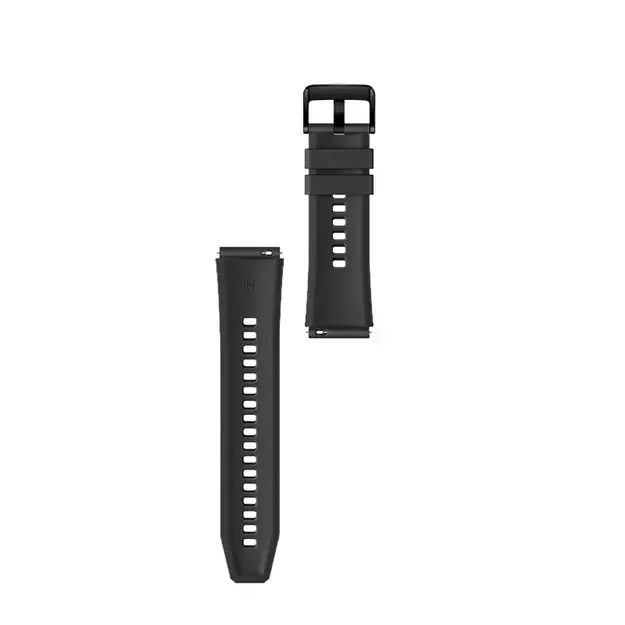 Silicone Strap for Huawei Watch GT 2 / 3 / 4 / 2 Pro / 3 Pro / 4 Pro / GT 2e - Black 8