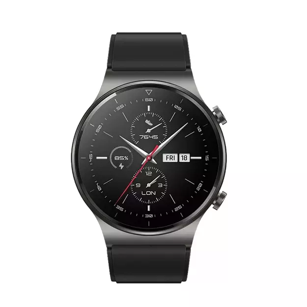 Silicone Strap for Huawei Watch GT 2 / 3 / 4 / 2 Pro / 3 Pro / 4 Pro / GT 2e - Black 7