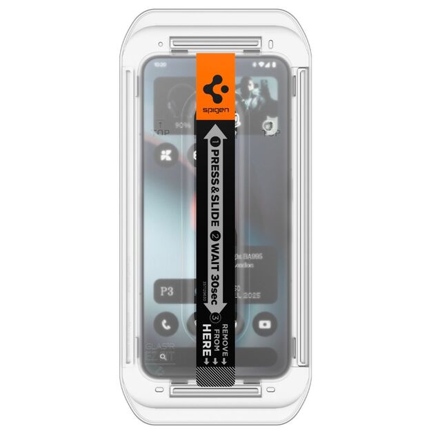 Spigen Glas.TR EZ Fit Tempered Glass 2-pack for Nothing Phone 3 - Transparent 3