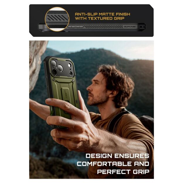 Supcase UB Pro Case for iPhone 17 Pro - Green 4