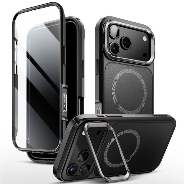 Supcase IBLSN Ares Flip Mag MagSafe Case for iPhone 17 Pro Max - Black 1