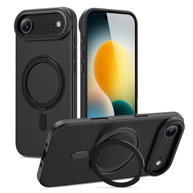 Tech-Protect MagRing MagSafe case for iPhone 17 Air - black 1