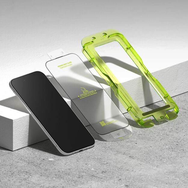 Ringke Easy Slide 2-pack tempered glass for iPhone 17 Air - black 2